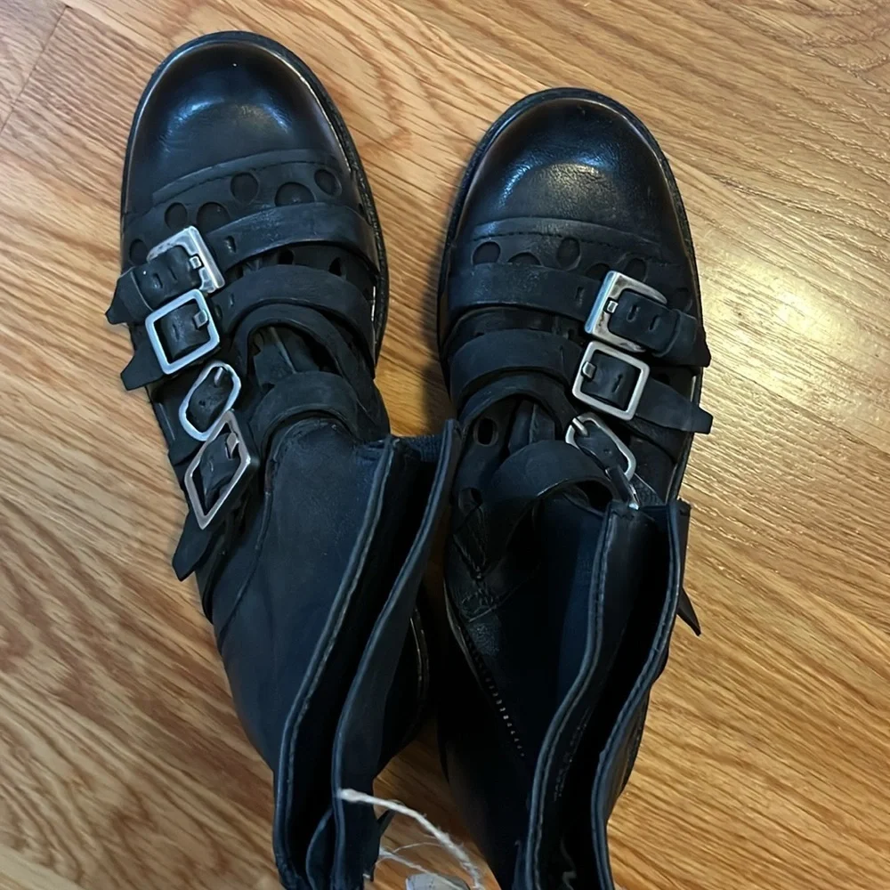 Free People x A.S.98 Vivi Buckle Boots Size 37 EU or 6 US - Picture 15 of 15